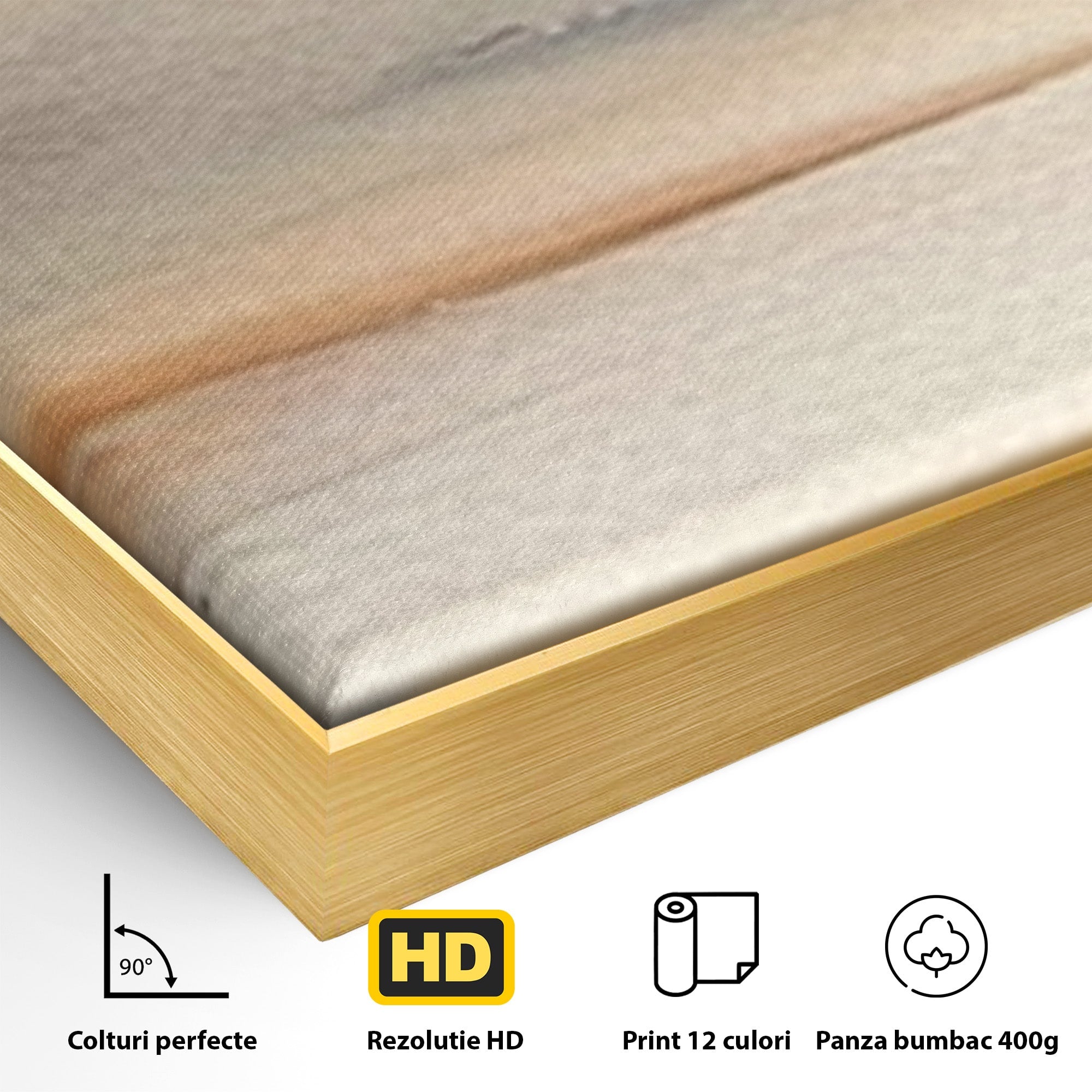Set 2 Tablouri Canvas Premium LuxCanva® C2-1242, Relaxare, Living Room, Culori Vibrante