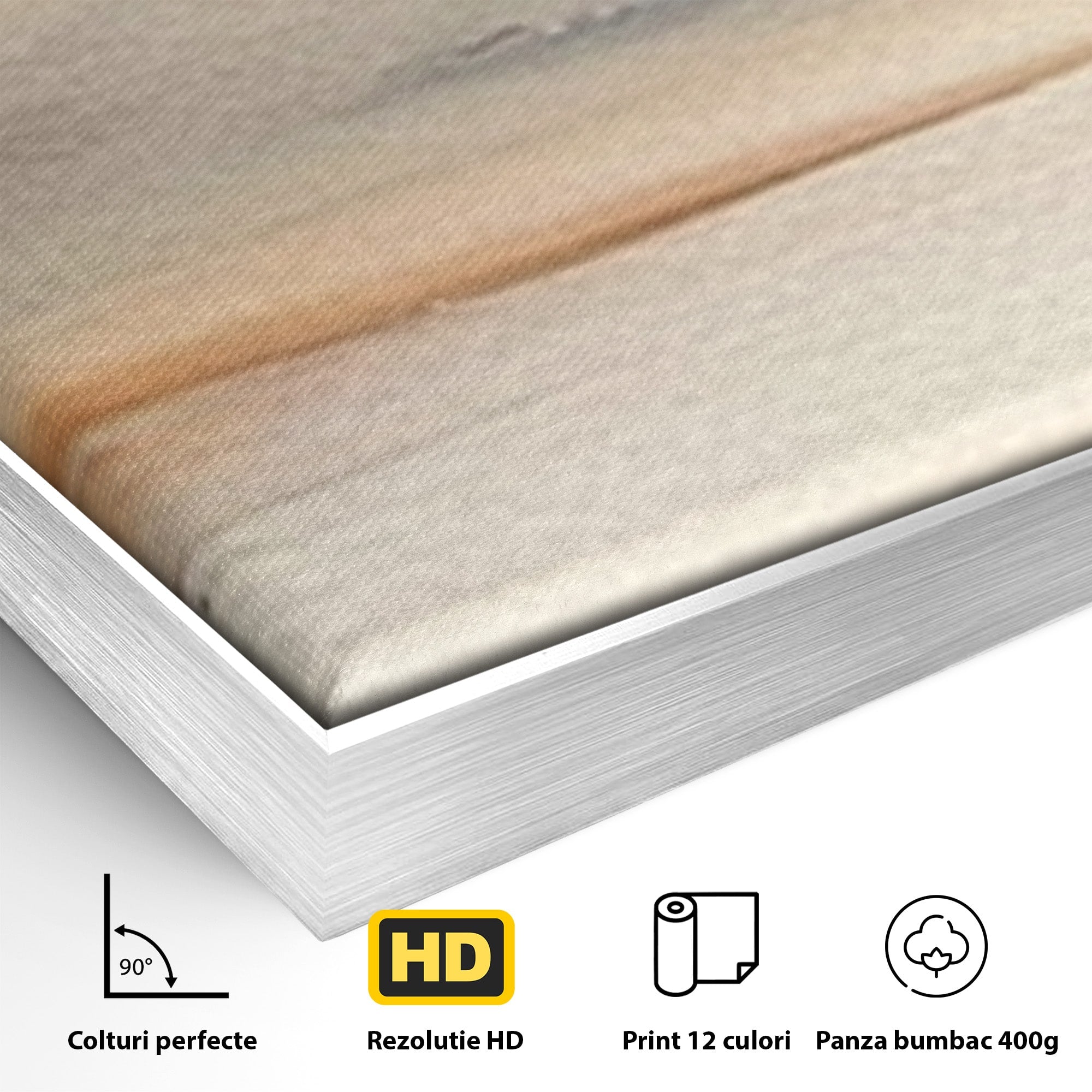 Set 2 Tablouri Canvas Premium LuxCanva® C2-1242, Relaxare, Living Room, Culori Vibrante