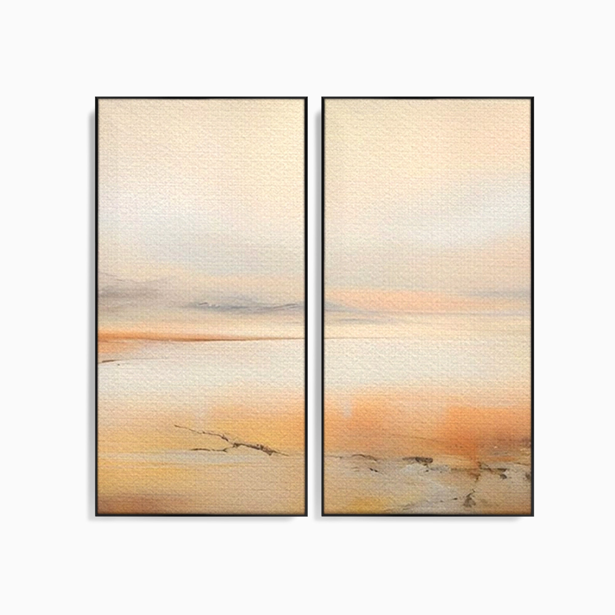 Set 2 Tablouri Canvas Premium LuxCanva® C2-1242, Relaxare, Living Room, Culori Vibrante