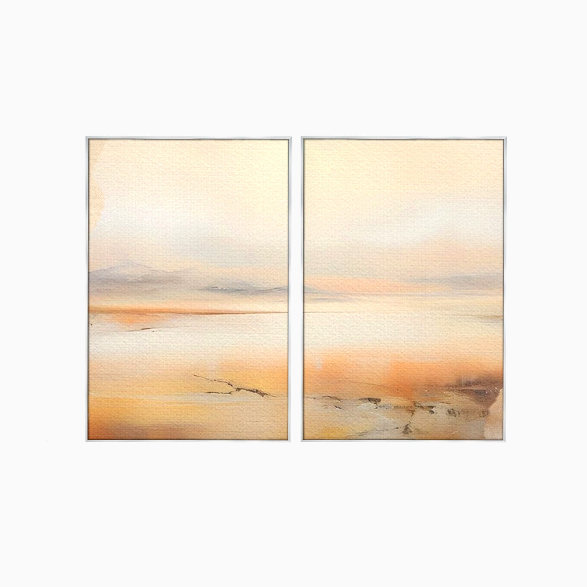 Set 2 Tablouri Canvas Premium LuxCanva® C2-1242, Relaxare, Living Room, Culori Vibrante