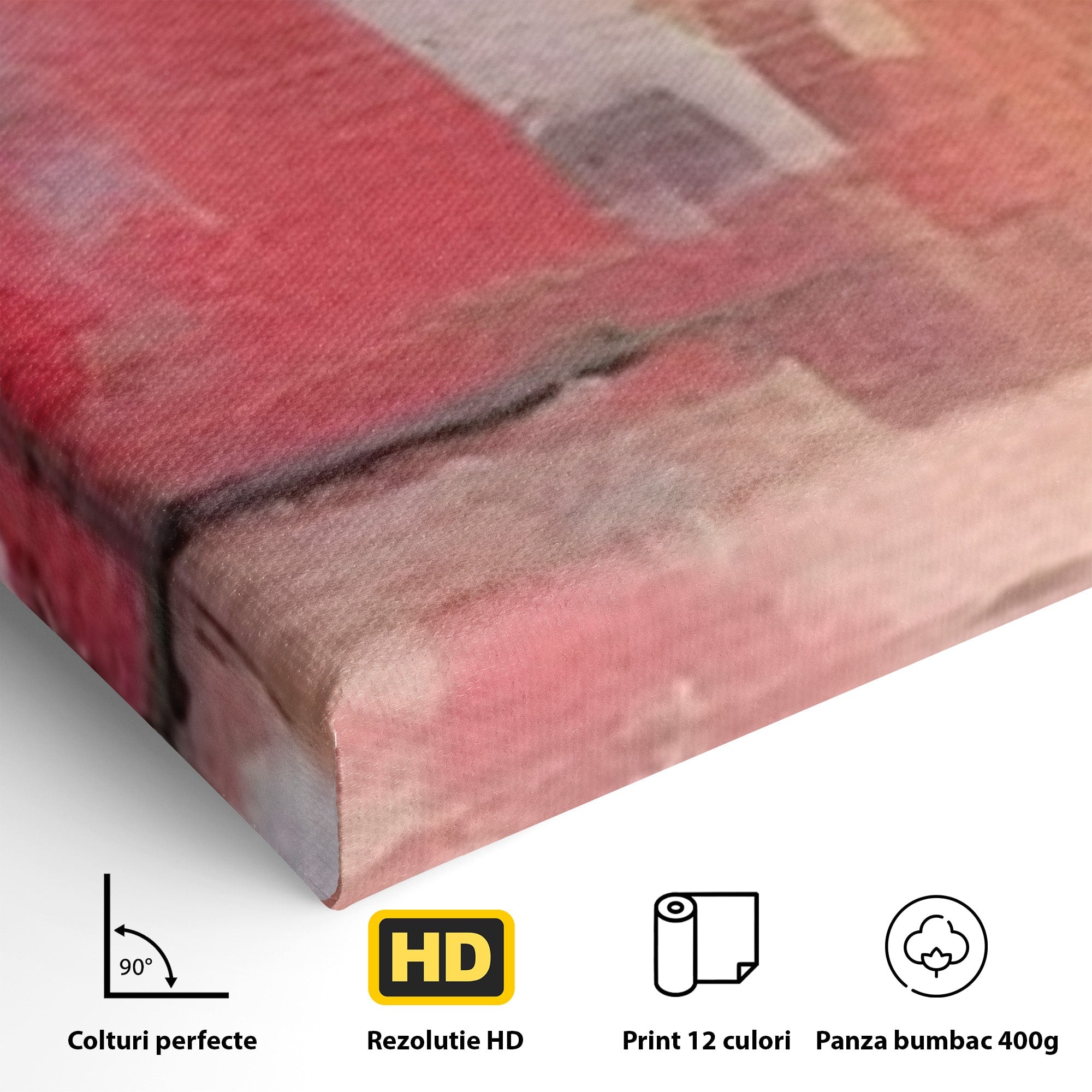 Set 2 Tablouri Canvas Premium LuxCanva® C2-1246, Relaxare, Living Room, Culori Vibrante