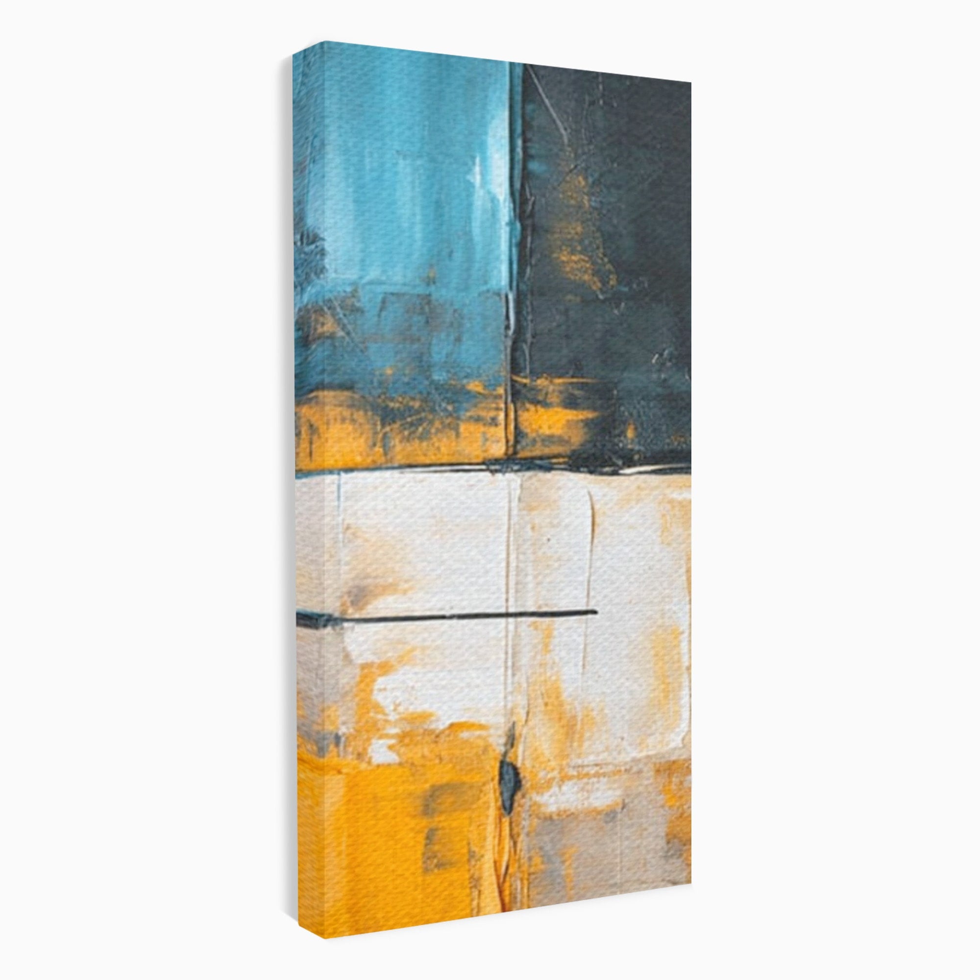 Set 2 Tablouri Canvas Premium LuxCanva® C2-1281, Spatii care tac, Geometrie, Culori, Abstract, Materie, Volum, Profunzime, Stabilitate, Urban, Univers, Gravitate, Expozitie, Birou, Living, Dormitor