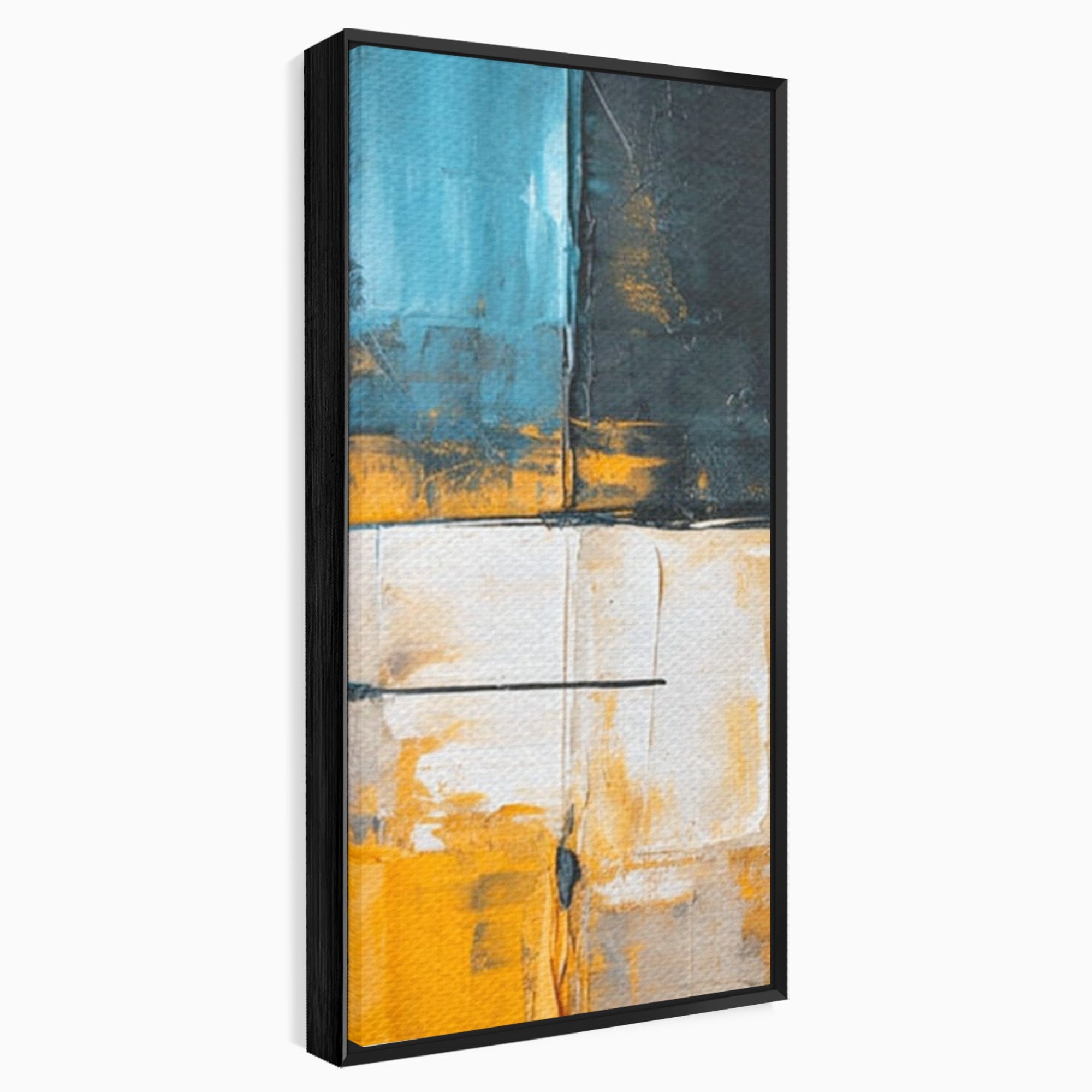 Set 2 Tablouri Canvas Premium LuxCanva® C2-1281, Spatii care tac, Geometrie, Culori, Abstract, Materie, Volum, Profunzime, Stabilitate, Urban, Univers, Gravitate, Expozitie, Birou, Living, Dormitor