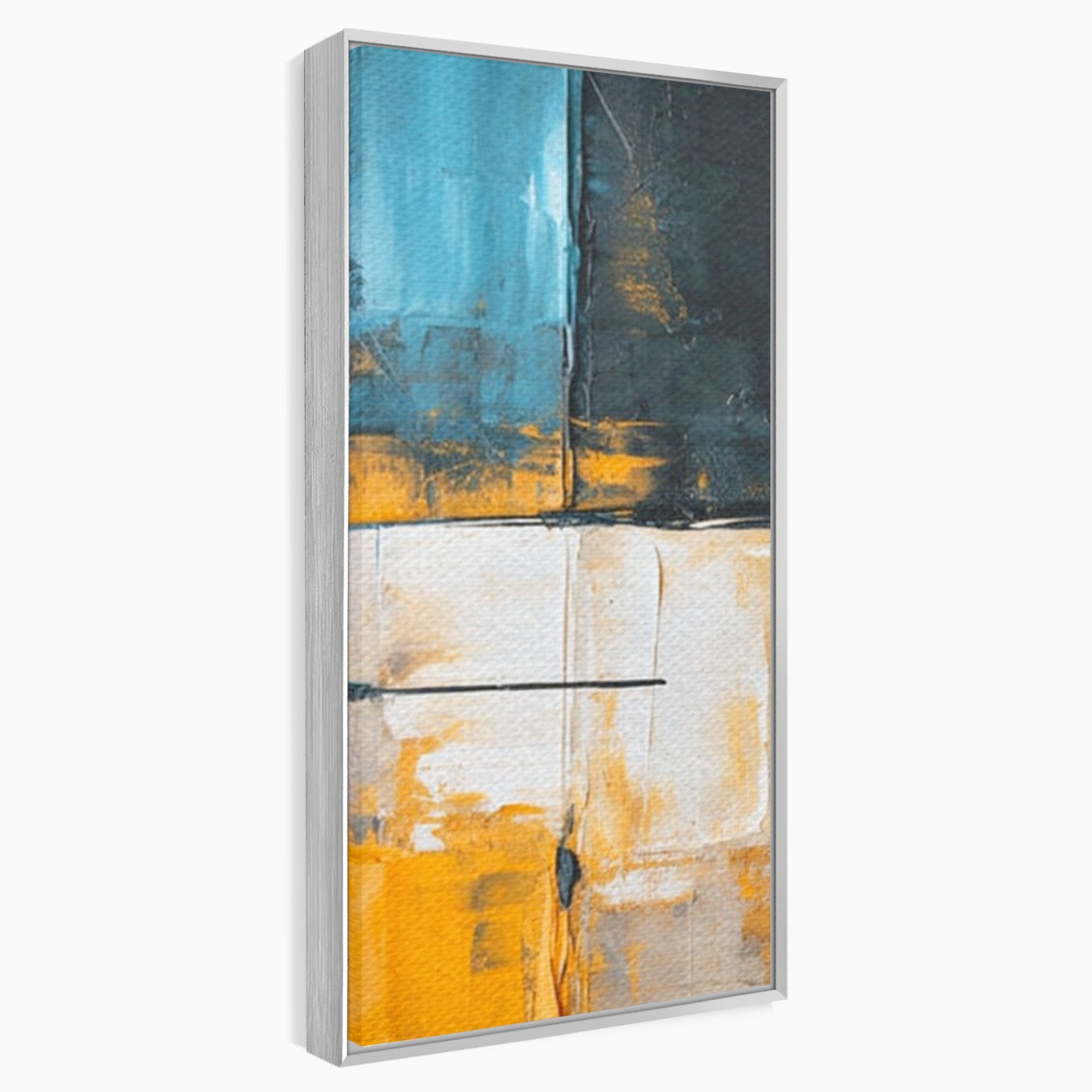 Set 2 Tablouri Canvas Premium LuxCanva® C2-1281, Spatii care tac, Geometrie, Culori, Abstract, Materie, Volum, Profunzime, Stabilitate, Urban, Univers, Gravitate, Expozitie, Birou, Living, Dormitor
