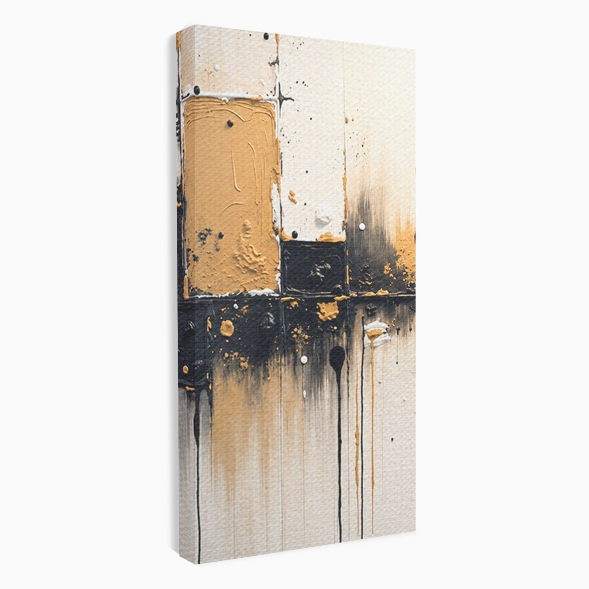 Set 2 Tablouri Canvas Premium LuxCanva® C2-1328, Abstractie Eleganta, Abstractie, Modern, Arta Contemporana, Textura, Living, Birou, Culori Vibrante