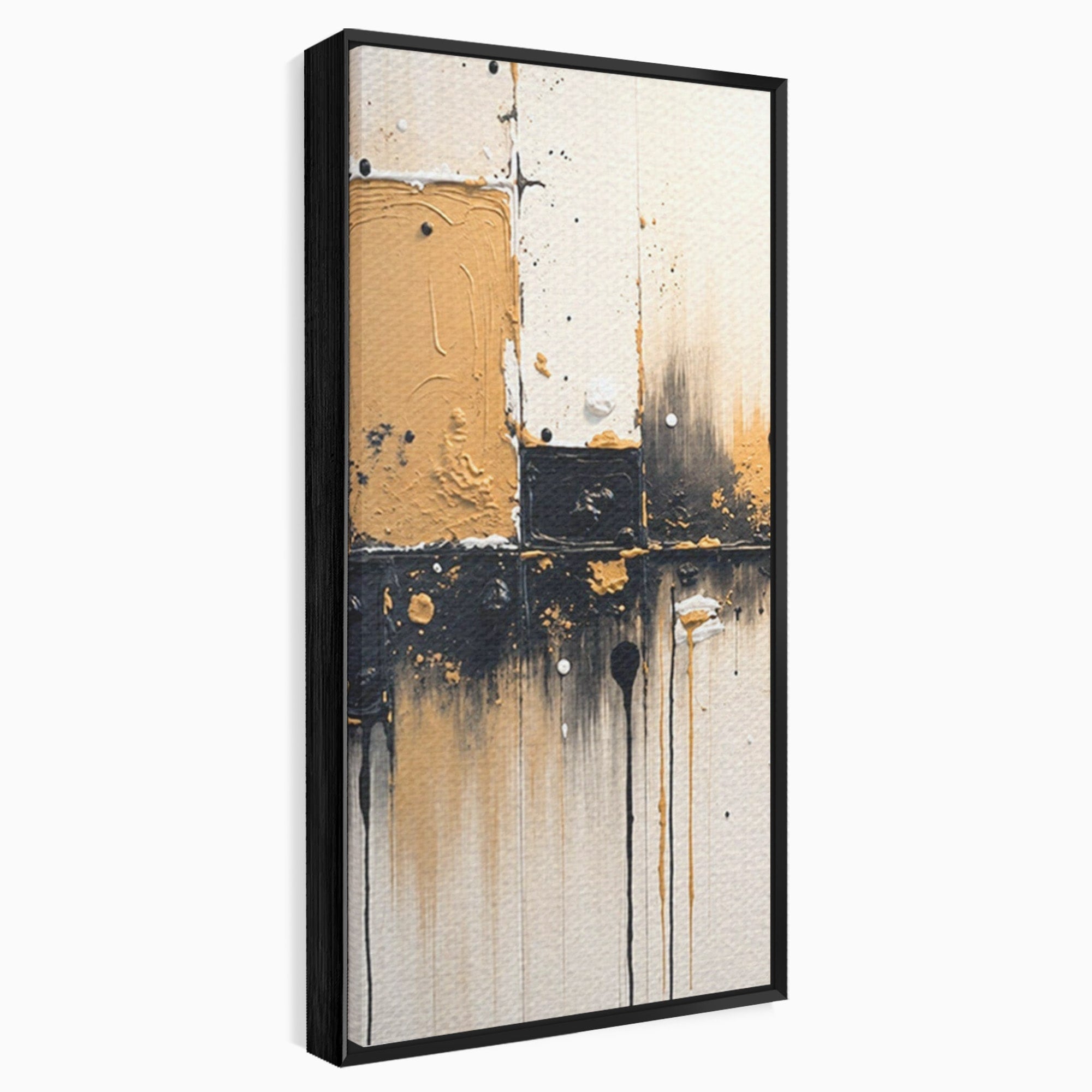 Set 2 Tablouri Canvas Premium LuxCanva® C2-1328, Abstractie Eleganta, Abstractie, Modern, Arta Contemporana, Textura, Living, Birou, Culori Vibrante