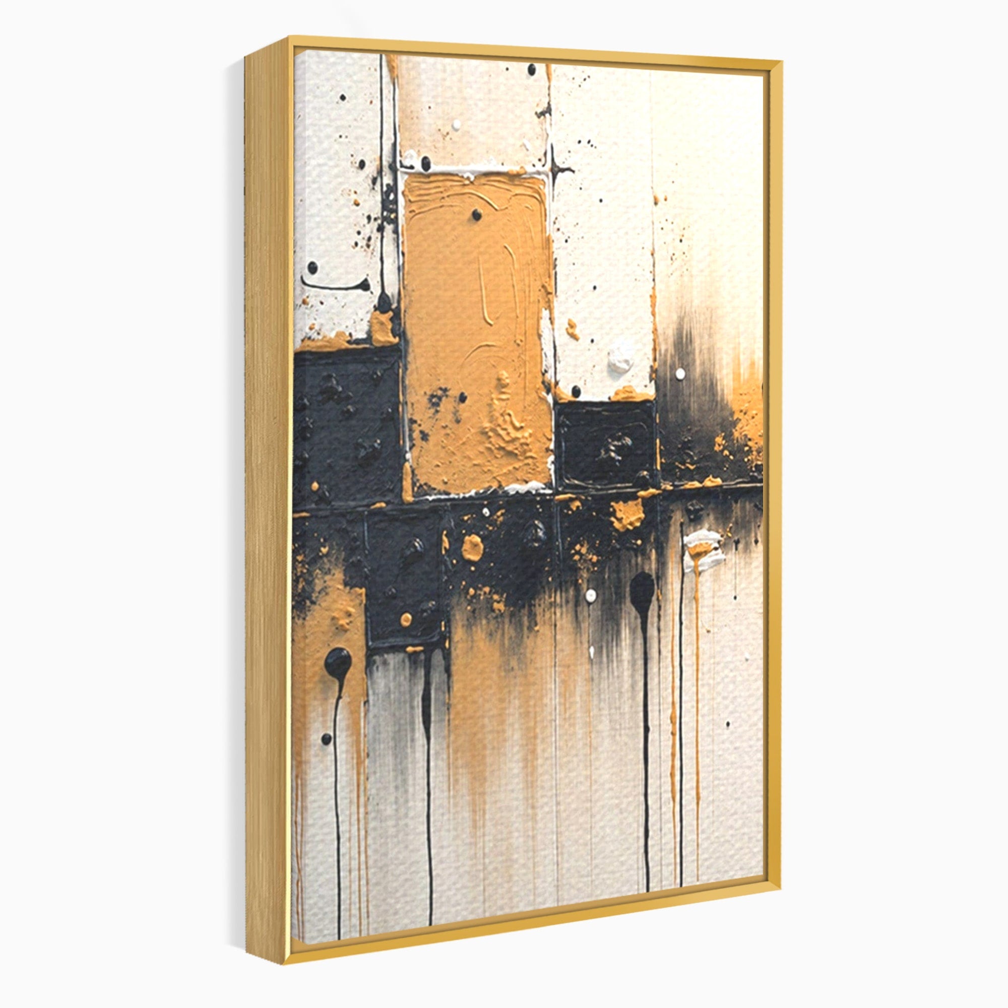 Set 2 Tablouri Canvas Premium LuxCanva® C2-1328, Abstractie Eleganta, Abstractie, Modern, Arta Contemporana, Textura, Living, Birou, Culori Vibrante