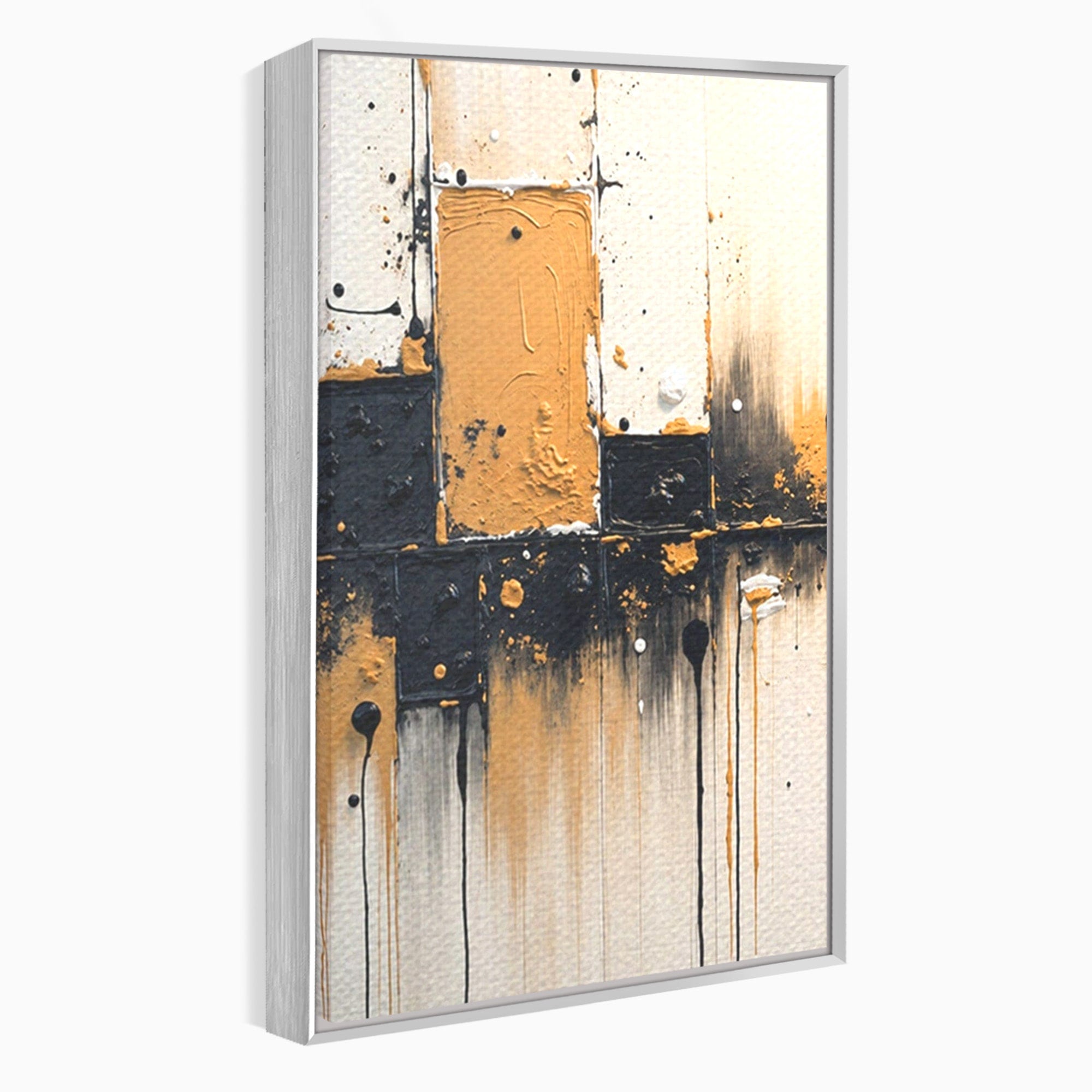 Set 2 Tablouri Canvas Premium LuxCanva® C2-1328, Abstractie Eleganta, Abstractie, Modern, Arta Contemporana, Textura, Living, Birou, Culori Vibrante