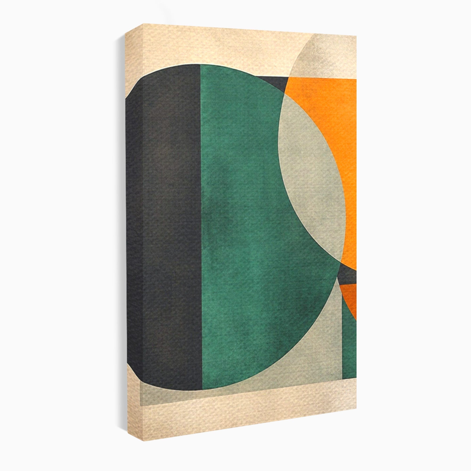 Set 2 Tablouri Canvas Premium LuxCanva® C2-1345, Forme Geometrice Abstracte, Abstract, Geometric, Modern, Arta, Birou, Culori Vibrante