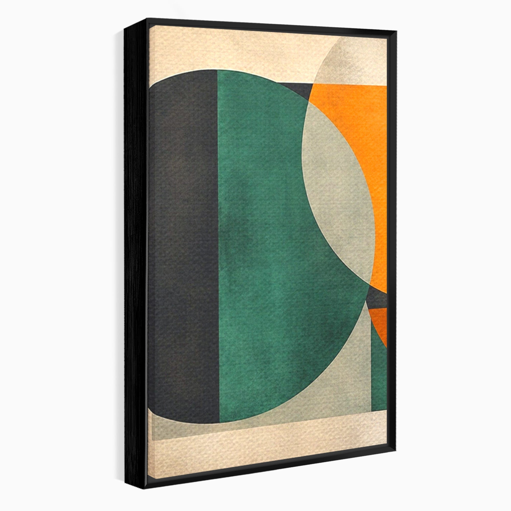 Set 2 Tablouri Canvas Premium LuxCanva® C2-1345, Forme Geometrice Abstracte, Abstract, Geometric, Modern, Arta, Birou, Culori Vibrante