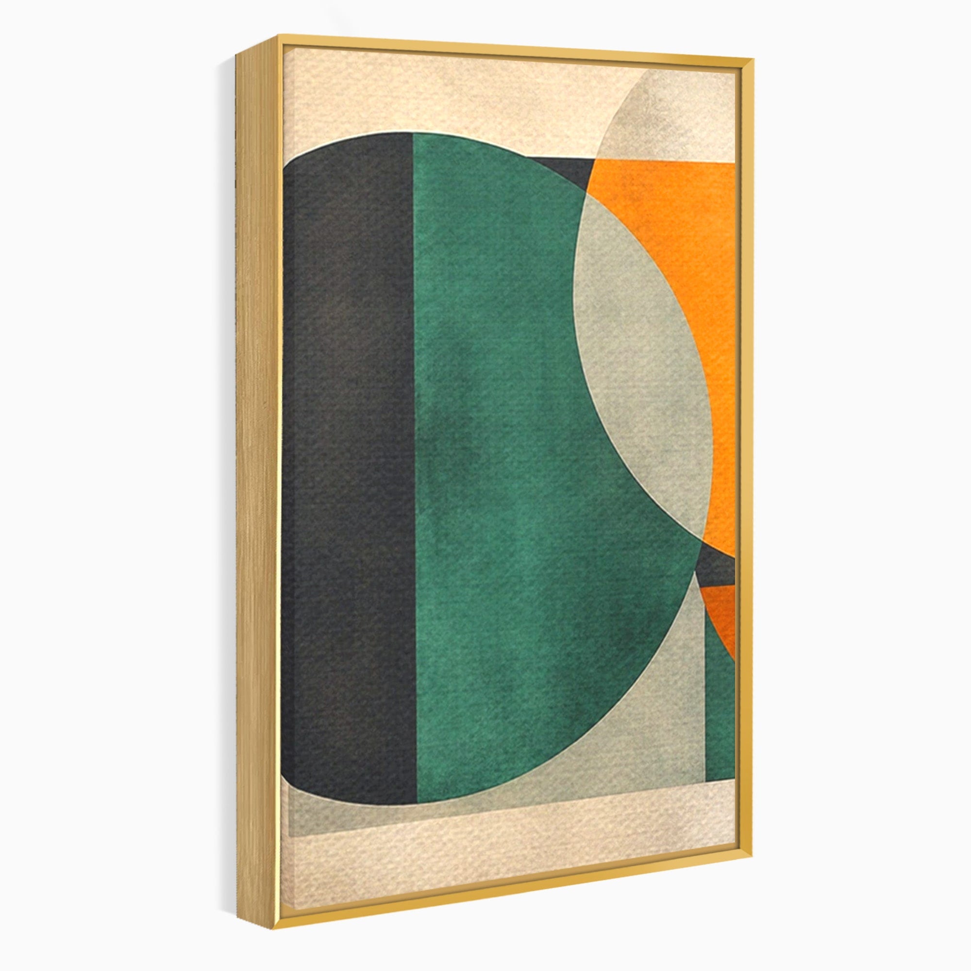 Set 2 Tablouri Canvas Premium LuxCanva® C2-1345, Forme Geometrice Abstracte, Abstract, Geometric, Modern, Arta, Birou, Culori Vibrante