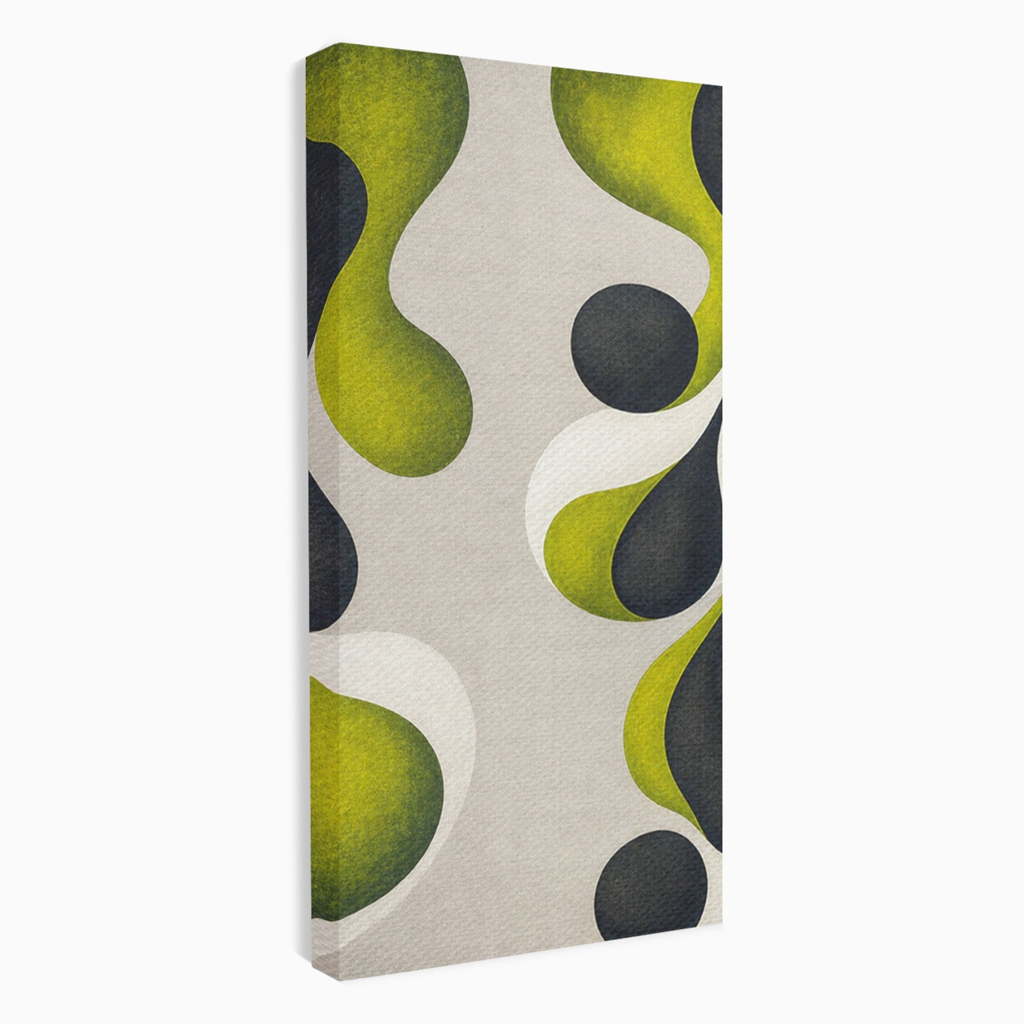 Set 2 Tablouri Canvas Premium LuxCanva® C2-1381, Forme Abstracte Organice, Abstract, Forme, Modern, Living, Birou, Culori Vibrante