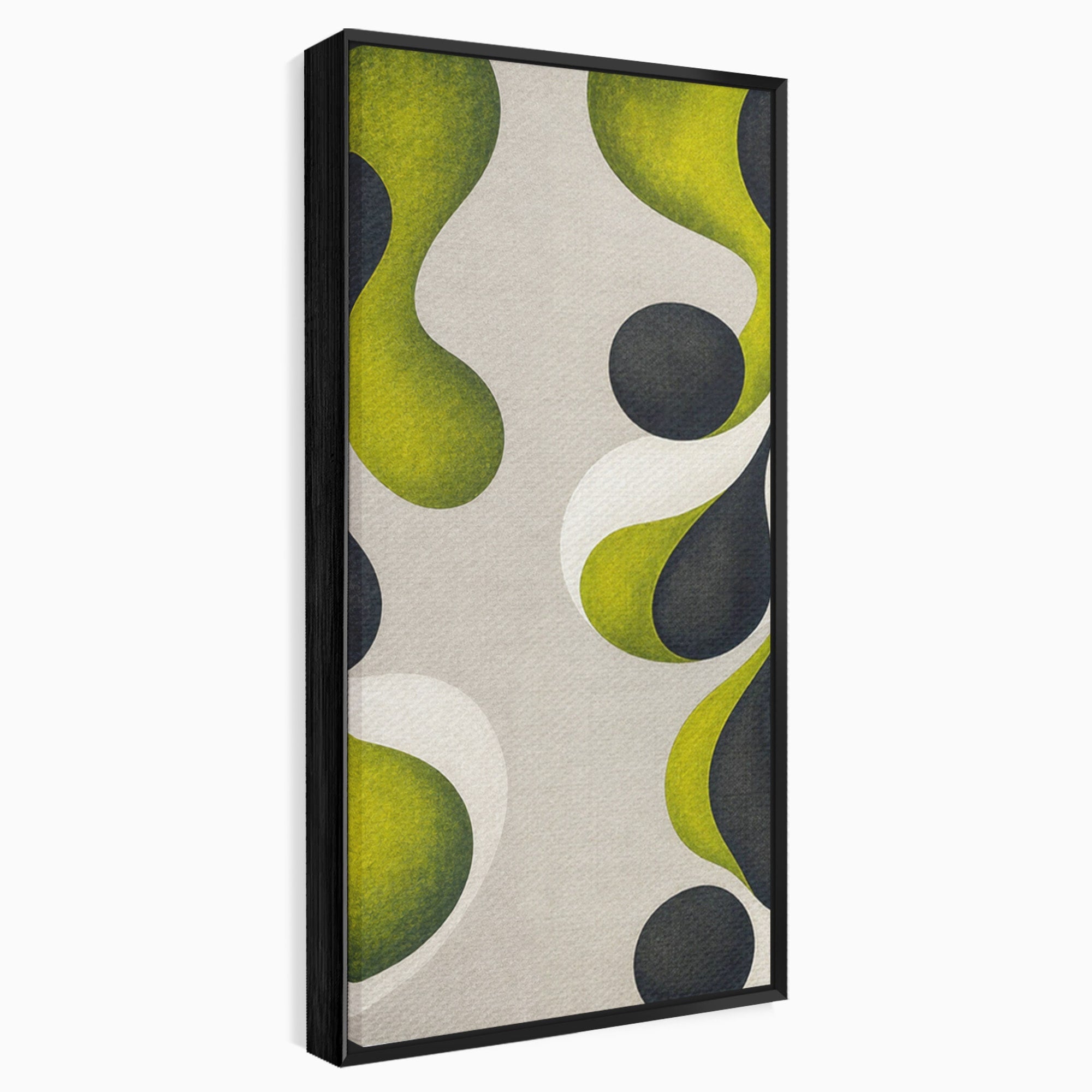 Set 2 Tablouri Canvas Premium LuxCanva® C2-1381, Forme Abstracte Organice, Abstract, Forme, Modern, Living, Birou, Culori Vibrante