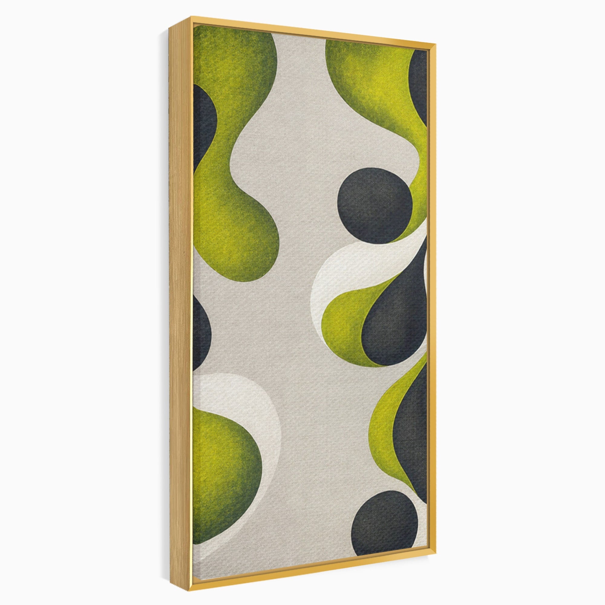 Set 2 Tablouri Canvas Premium LuxCanva® C2-1381, Forme Abstracte Organice, Abstract, Forme, Modern, Living, Birou, Culori Vibrante