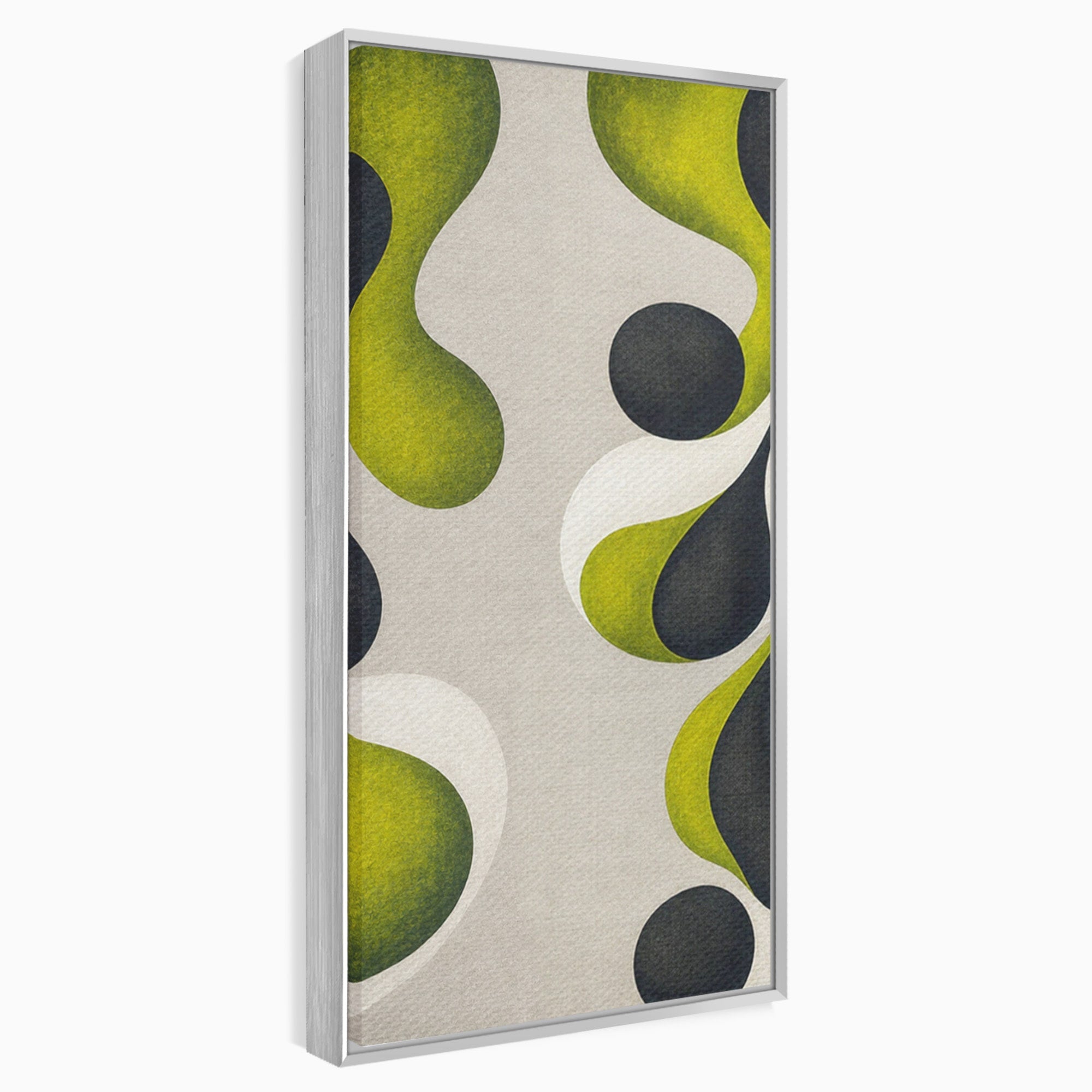Set 2 Tablouri Canvas Premium LuxCanva® C2-1381, Forme Abstracte Organice, Abstract, Forme, Modern, Living, Birou, Culori Vibrante
