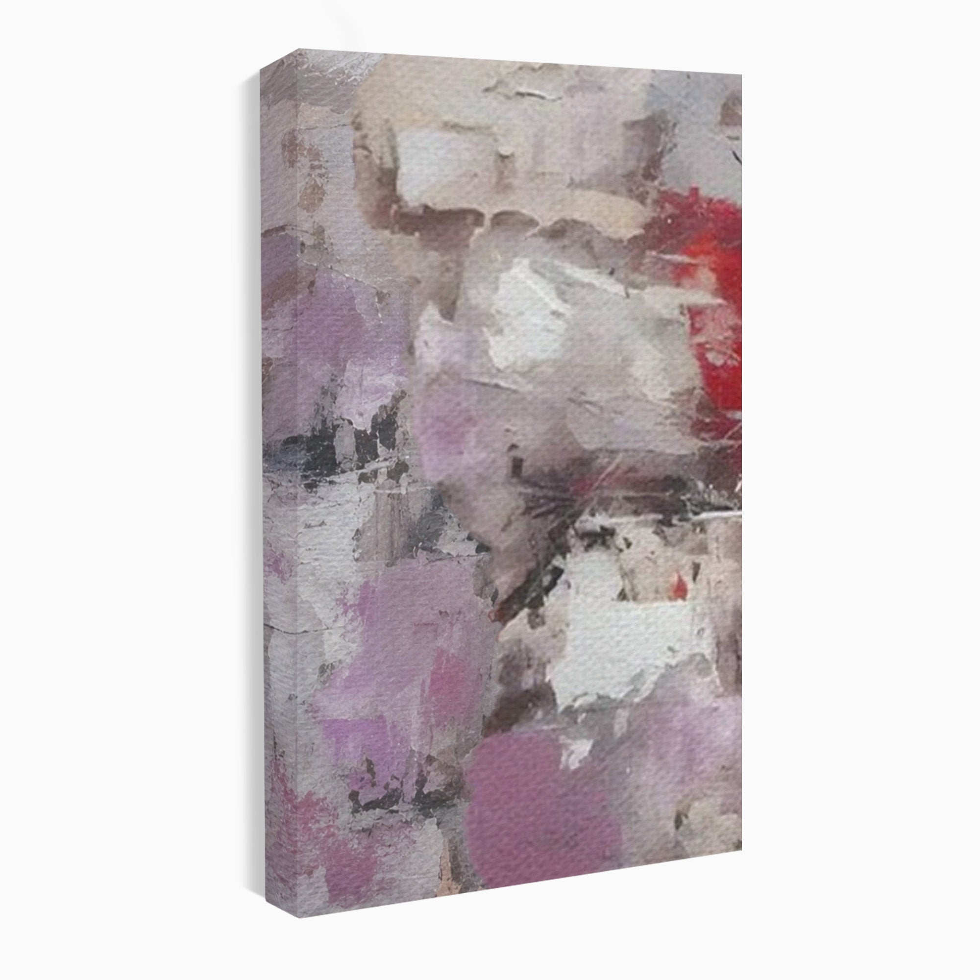 Set 3 Tablouri Canvas Premium LuxCanva® C3-1221, Pete De Culoare Tablou Abstract, Relaxare, Living Room, Culori Vibrante