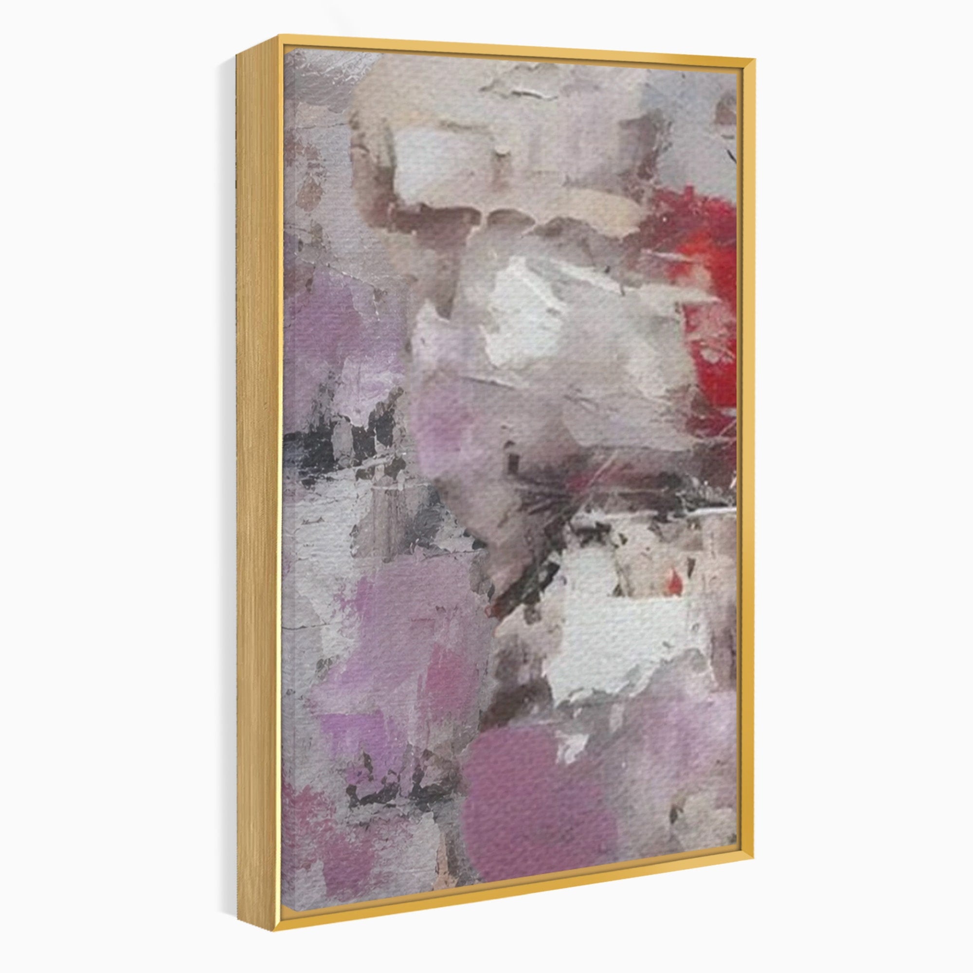 Set 3 Tablouri Canvas Premium LuxCanva® C3-1221, Pete De Culoare Tablou Abstract, Relaxare, Living Room, Culori Vibrante