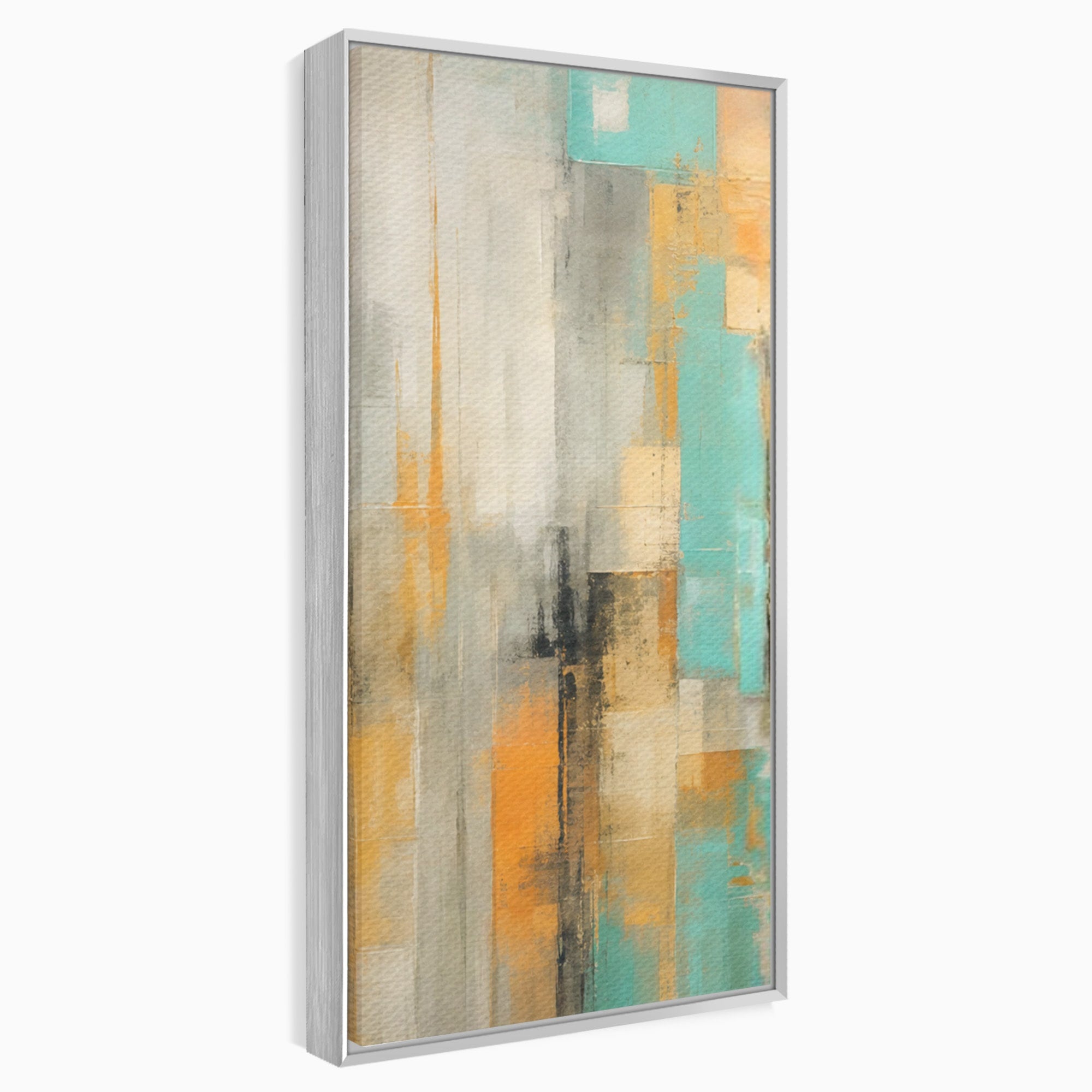 Set 3 Tablouri Canvas Premium LuxCanva® C3-1232, Abstract Colors Lanscape, Relaxare, Living Room, Culori Vibrante