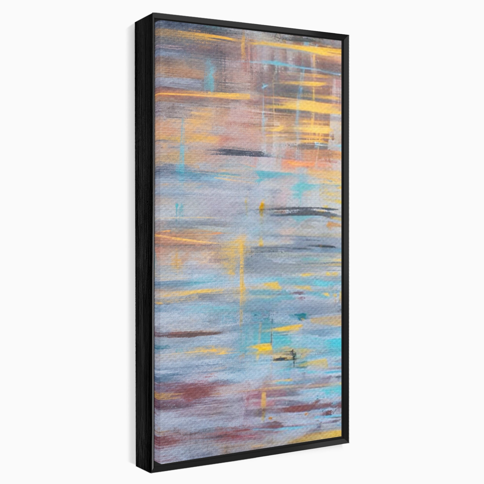 Set 3 Tablouri Canvas Premium LuxCanva® C3-1239, Luciul Apei, Relaxare, Living Room, Culori Vibrante