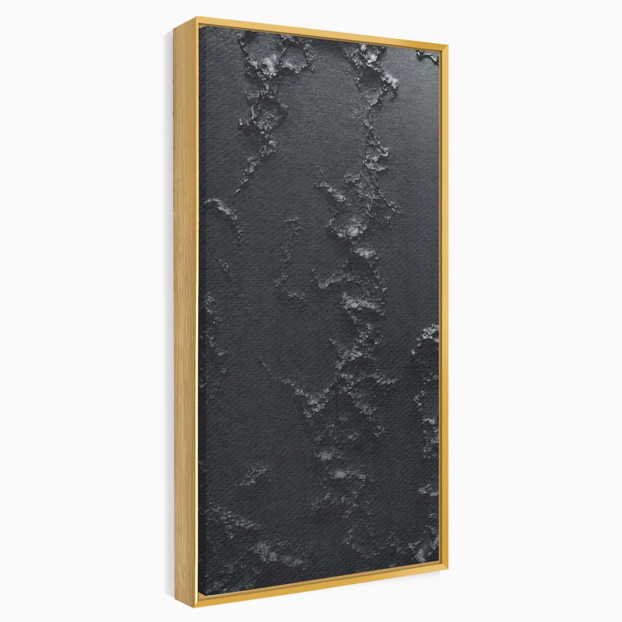 Set 3 Tablouri Canvas Premium LuxCanva® C3-1331, Rau De Aur, Abstract, Textura, Modern, Birou, Eleganta, Culori Vibrante