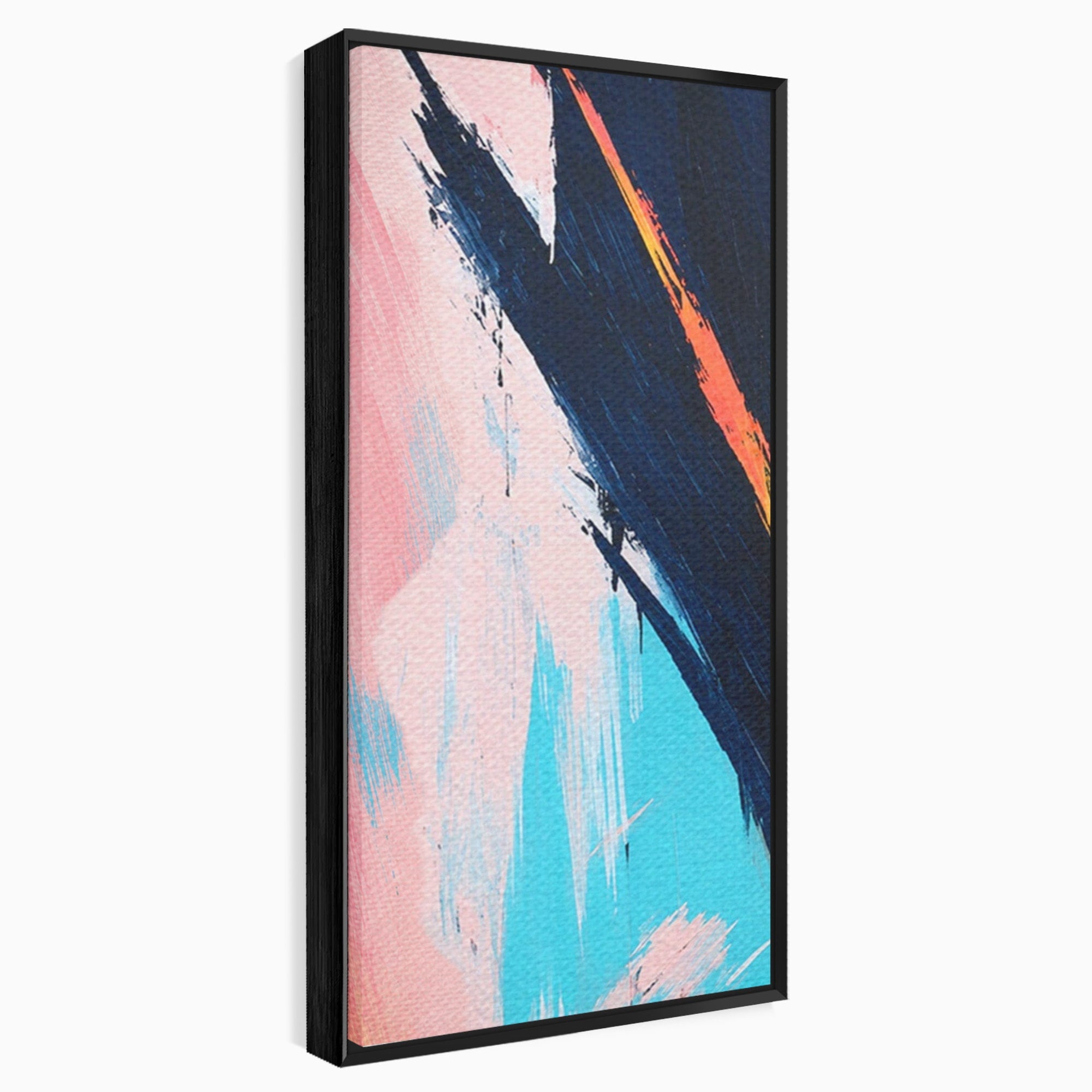 Set 3 Tablouri Canvas Premium LuxCanva® C3-1337, Abstract Dinamic, Abstract, Modern, Energetic, Living, Birou, Culori Vibrante