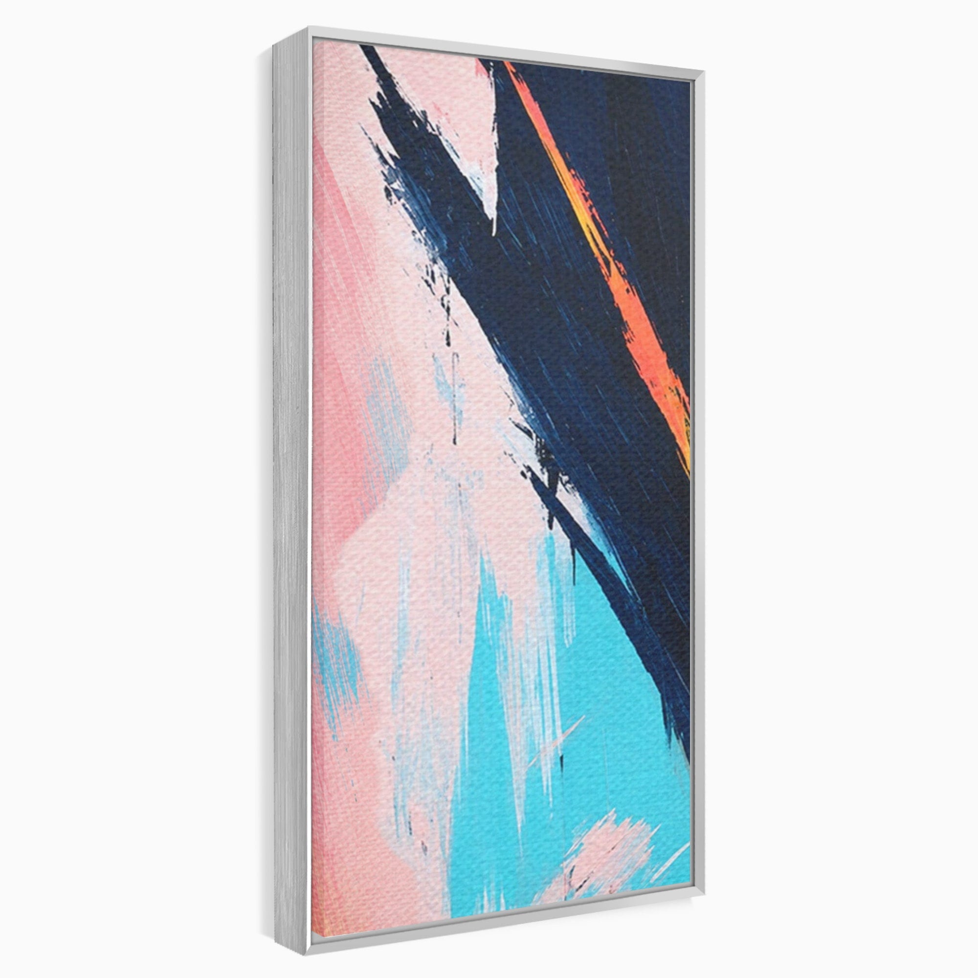 Set 3 Tablouri Canvas Premium LuxCanva® C3-1337, Abstract Dinamic, Abstract, Modern, Energetic, Living, Birou, Culori Vibrante