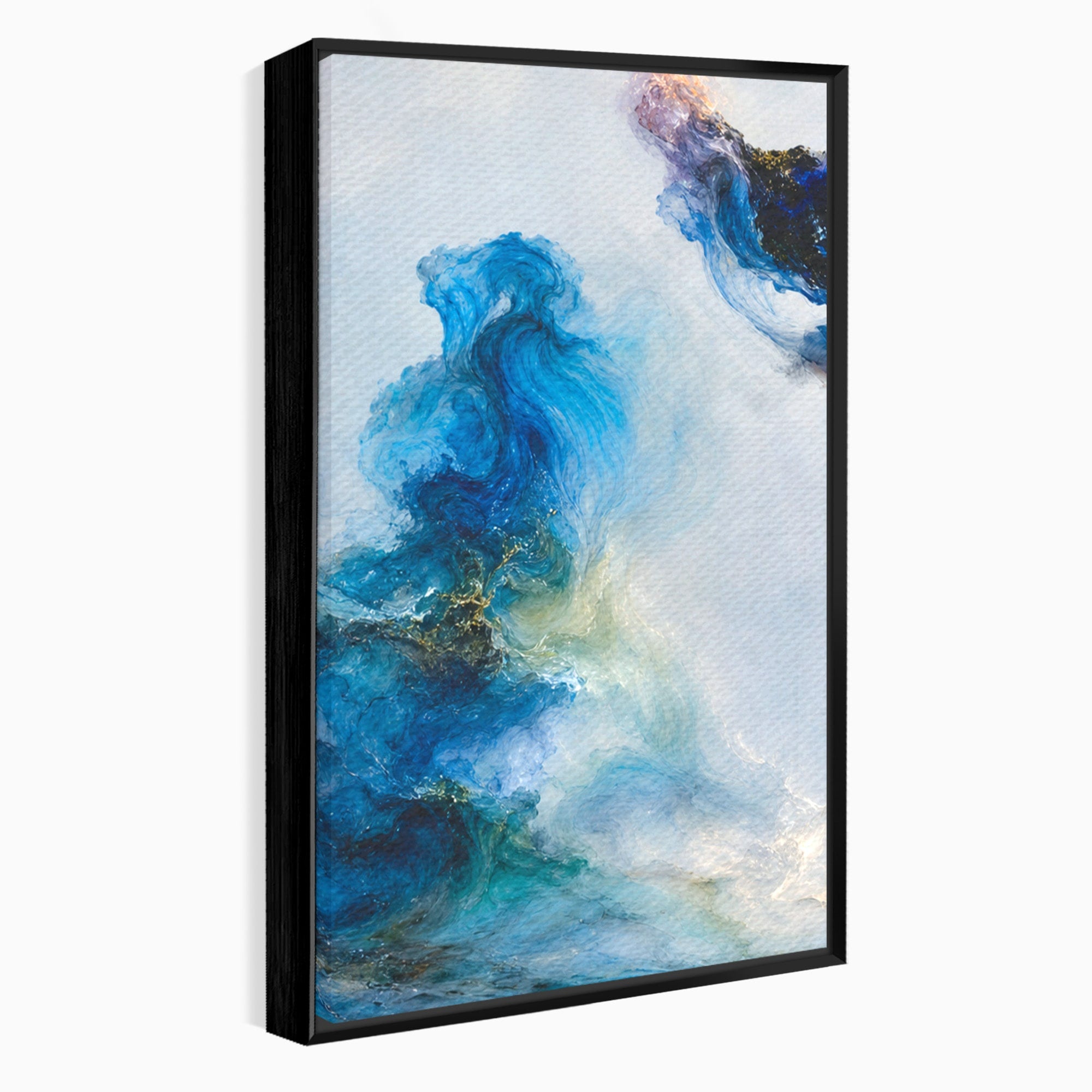 Set 3 Tablouri Canvas Premium LuxCanva® C3-1351, Vortex Abstract, Abstract, Vortex, Modern, Living, Dormitor, Culori Vibrante