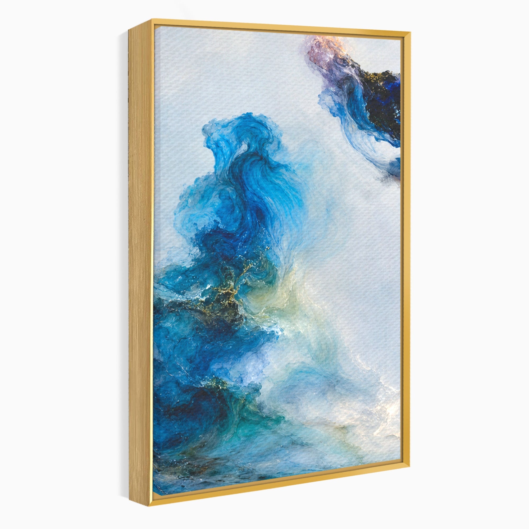 Set 3 Tablouri Canvas Premium LuxCanva® C3-1351, Vortex Abstract, Abstract, Vortex, Modern, Living, Dormitor, Culori Vibrante