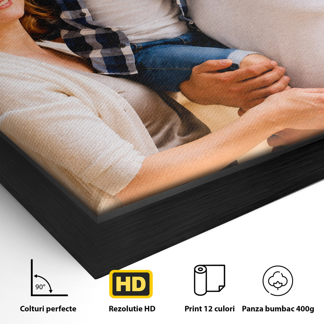 Tablou Canvas Personalizat cu Poza Ta Patrat