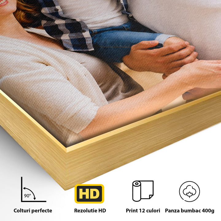 Tablou Canvas Personalizat cu Poza Ta Patrat