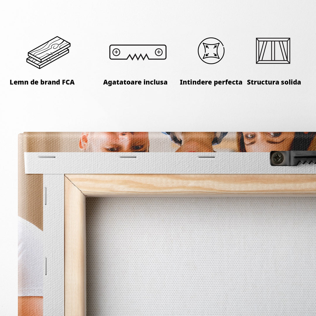 Tablou Canvas Personalizat cu Poza Ta Patrat