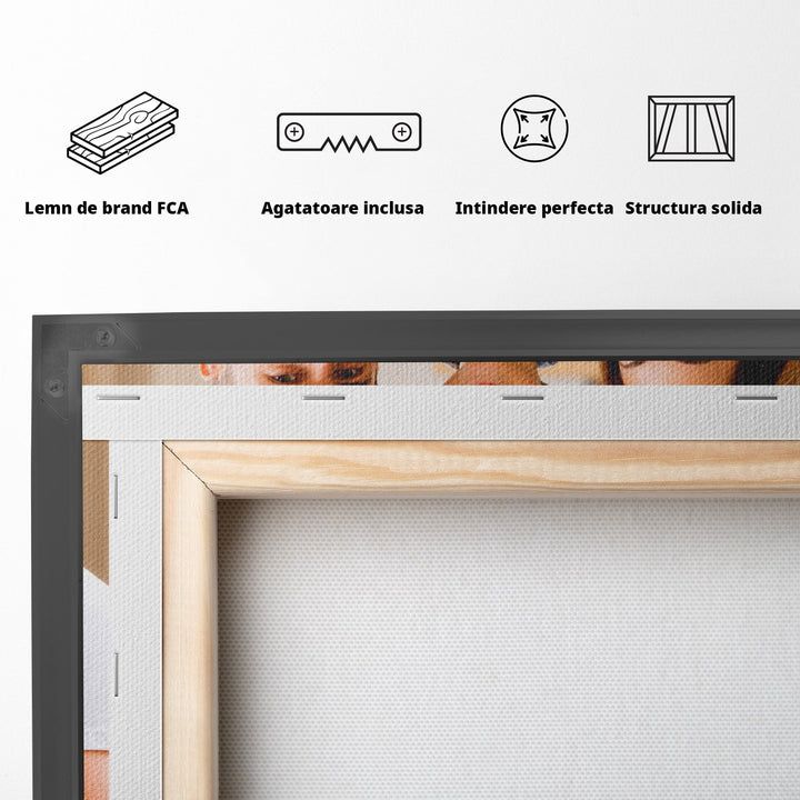 Tablou Canvas Personalizat cu Poza Ta Patrat