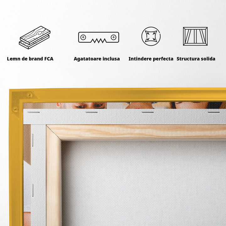 Tablou Canvas Personalizat cu Poza Ta Patrat