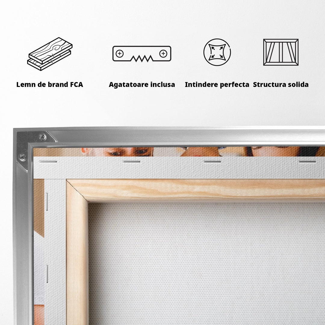 Tablou Canvas Personalizat cu Poza Ta Patrat
