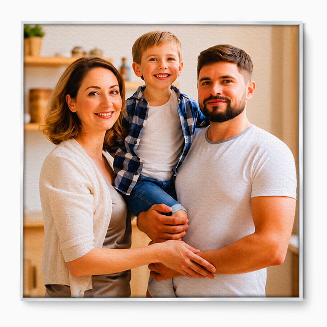 Tablou Canvas Personalizat cu Poza Ta Patrat