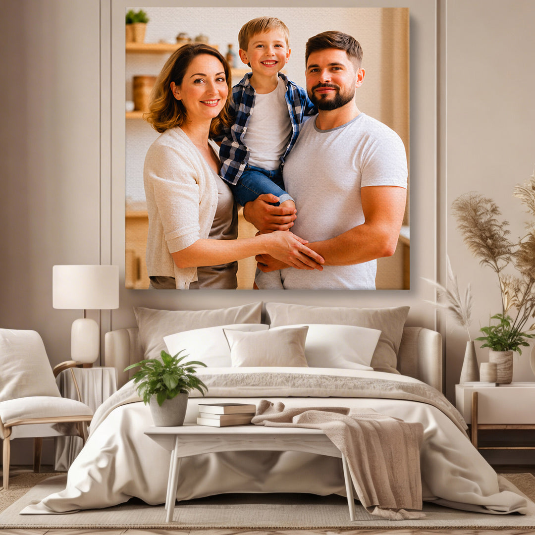 Tablou Canvas Personalizat cu Poza Ta Patrat