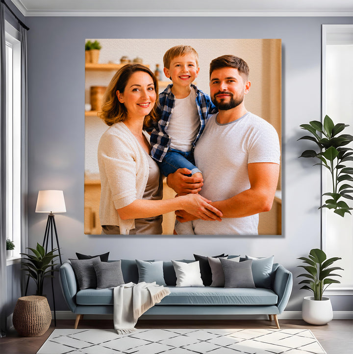 Tablou Canvas Personalizat cu Poza Ta Patrat