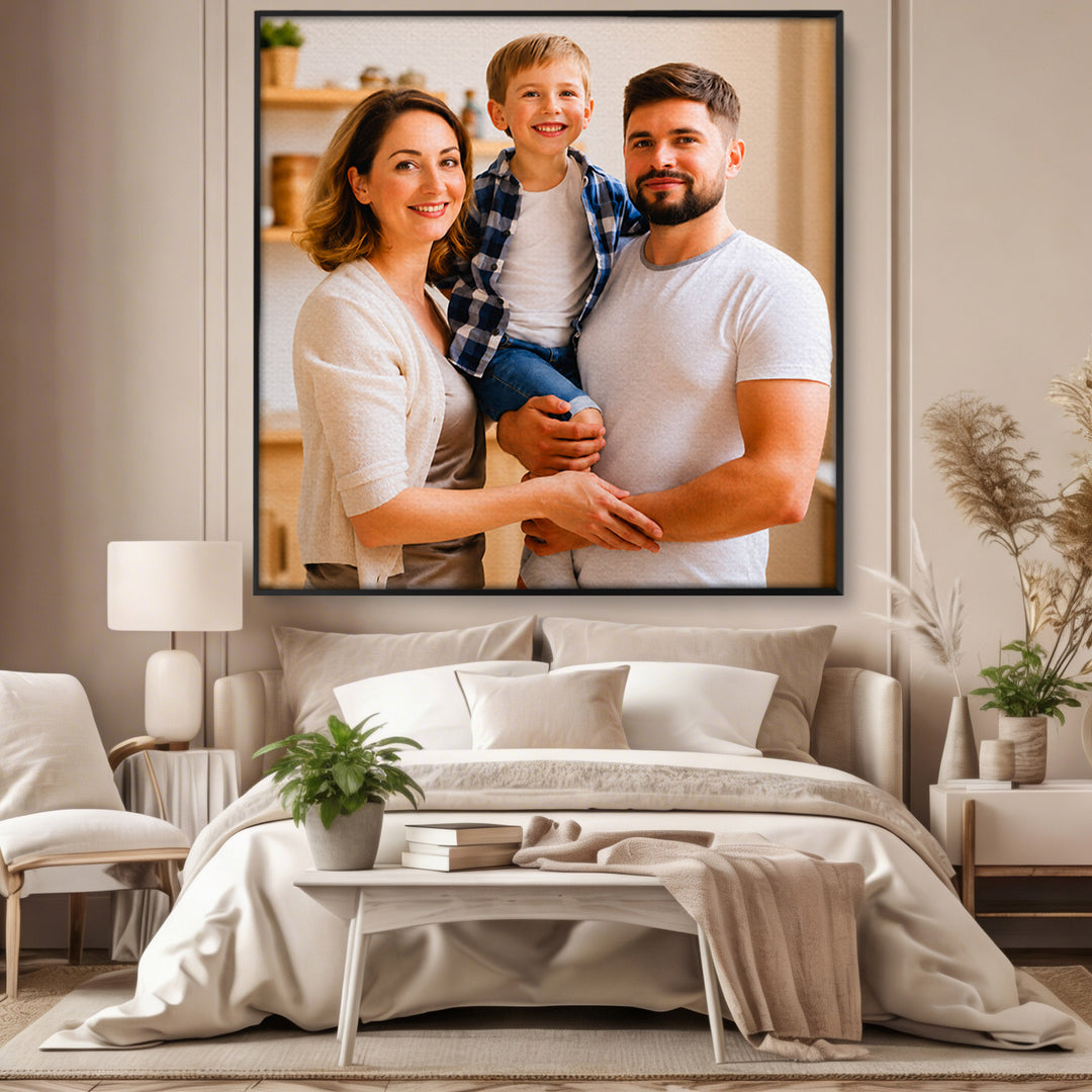 Tablou Canvas Personalizat cu Poza Ta Patrat