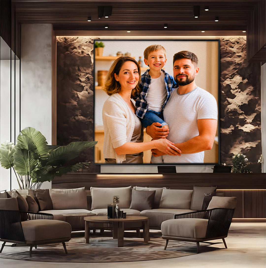 Tablou Canvas Personalizat cu Poza Ta Patrat