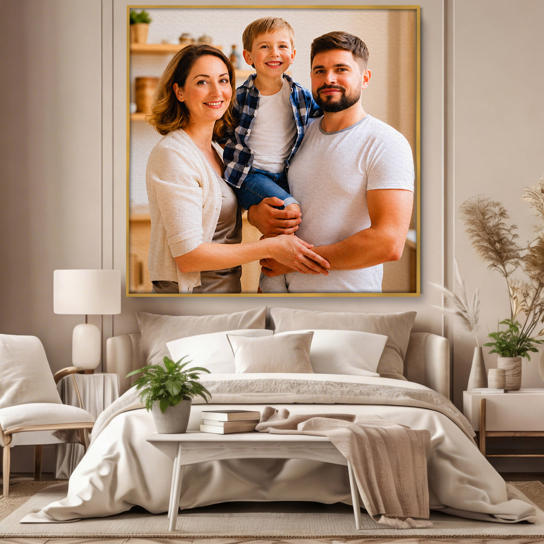 Tablou Canvas Personalizat cu Poza Ta Patrat