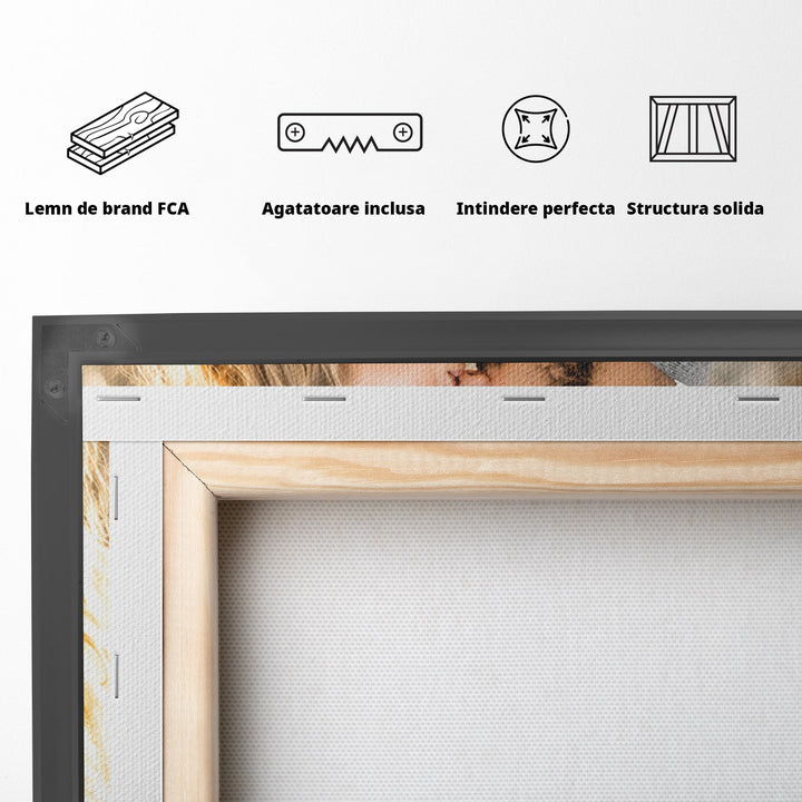 Personalisierte Leinwand Leinwandbilder mit Ihrem Foto - Vertikales Portrait