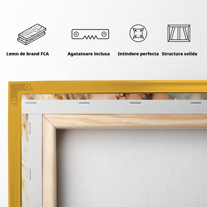 Personalisierte Leinwand Leinwandbilder mit Ihrem Foto - Vertikales Portrait