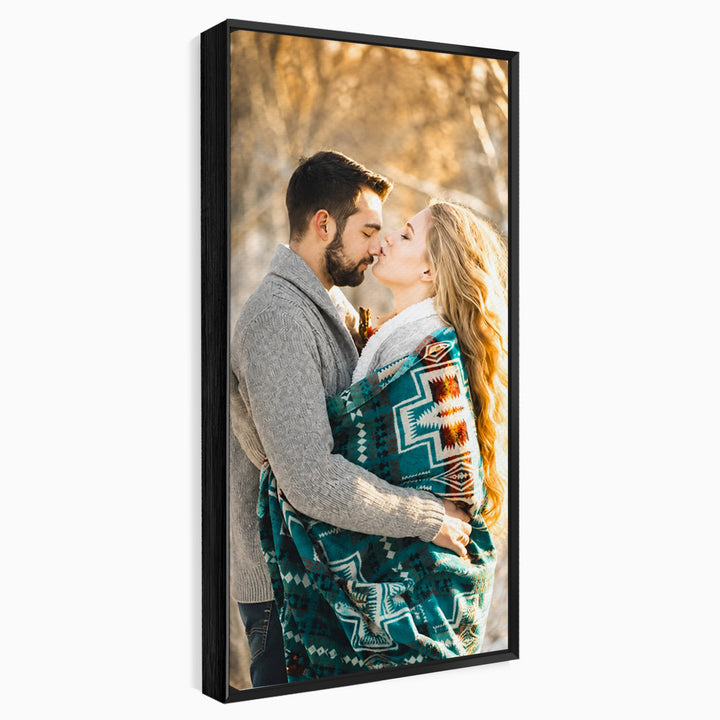 Personalisierte Leinwand Leinwandbilder mit Ihrem Foto - Vertikales Portrait