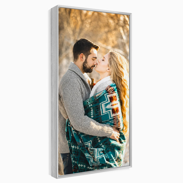 Personalisierte Leinwand Leinwandbilder mit Ihrem Foto - Vertikales Portrait