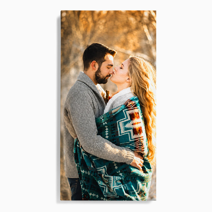 Personalisierte Leinwand Leinwandbilder mit Ihrem Foto - Vertikales Portrait