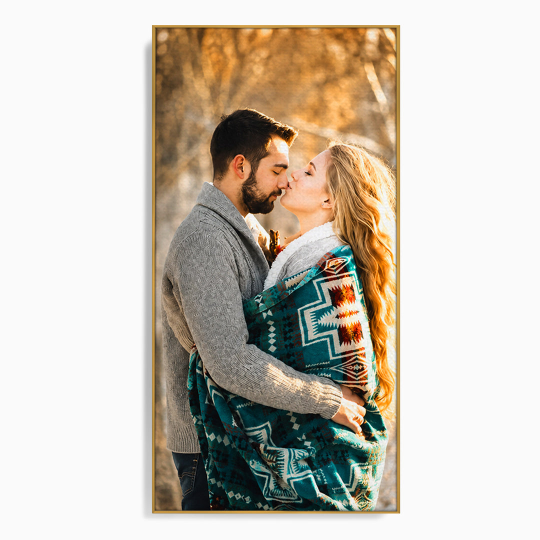 Personalisierte Leinwand Leinwandbilder mit Ihrem Foto - Vertikales Portrait