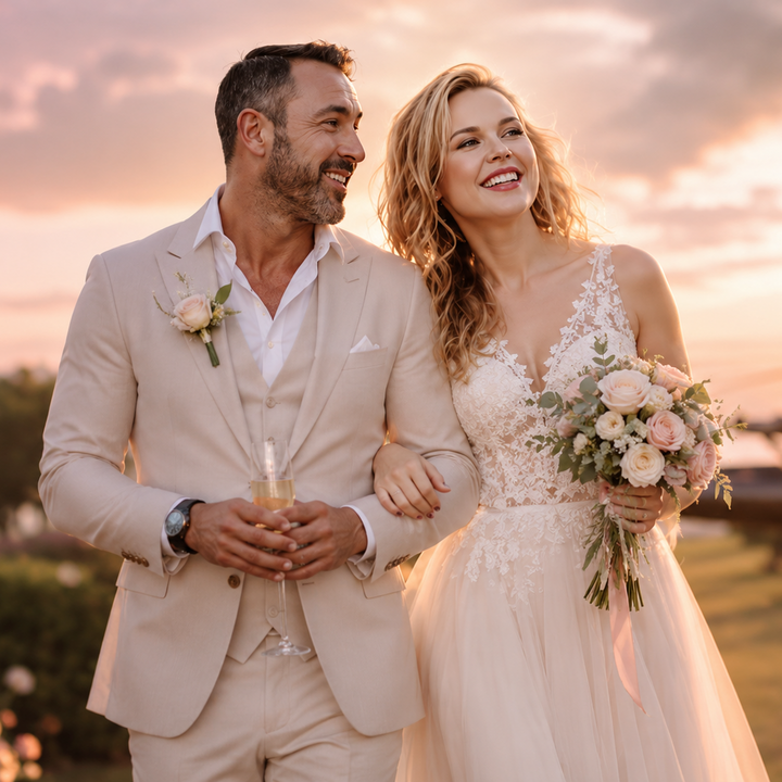 Tablou Personalizat Wedding Dream | Cupluri | Orizontal Landscape