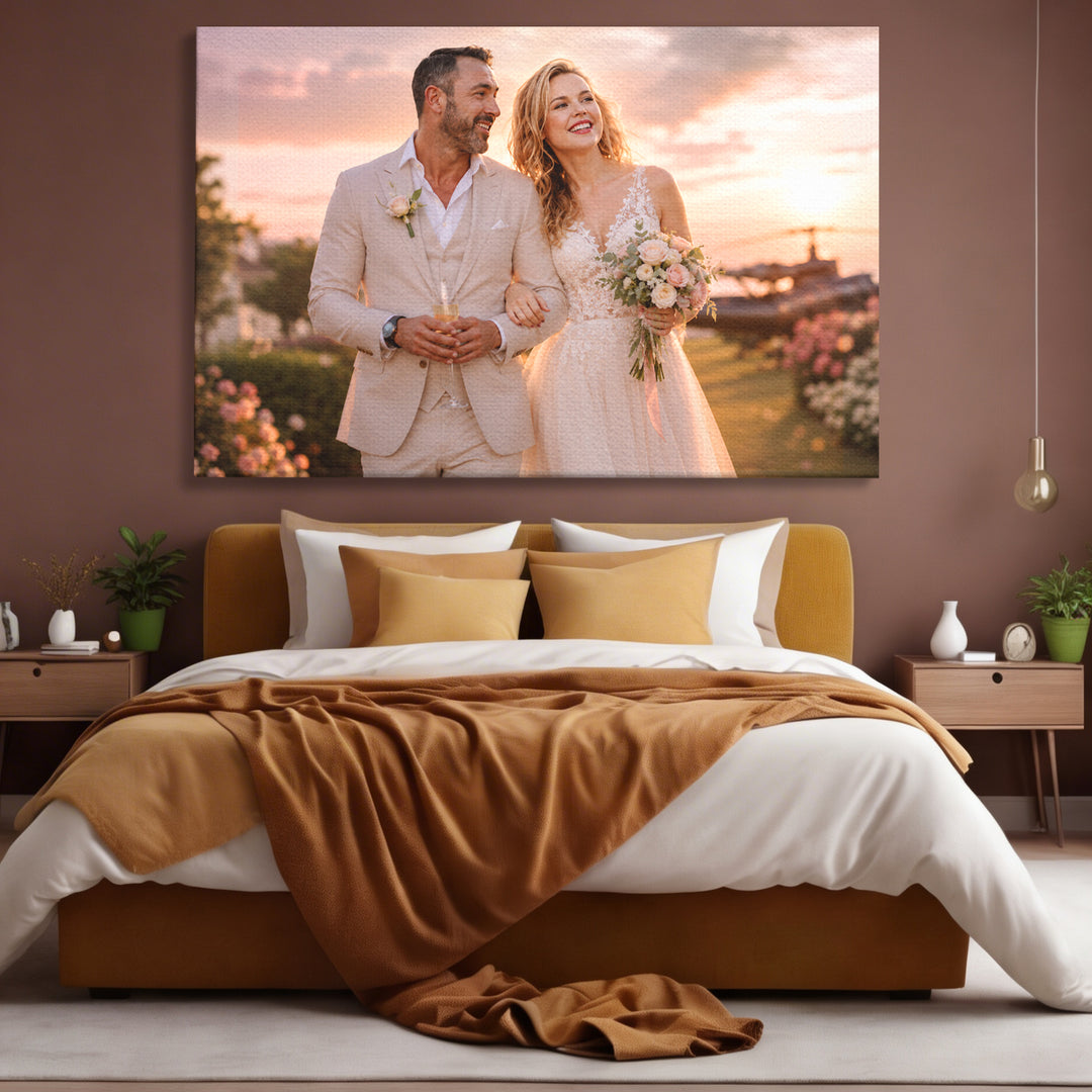 Tablou Personalizat Wedding Dream | Cupluri | Orizontal Landscape