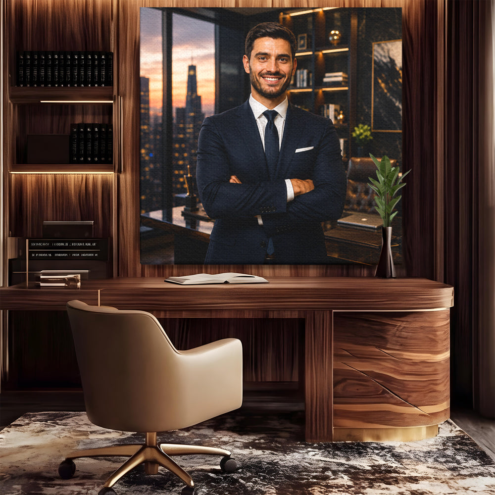 Tablou Personalizat Business Elite | Business/ Office | Patrat