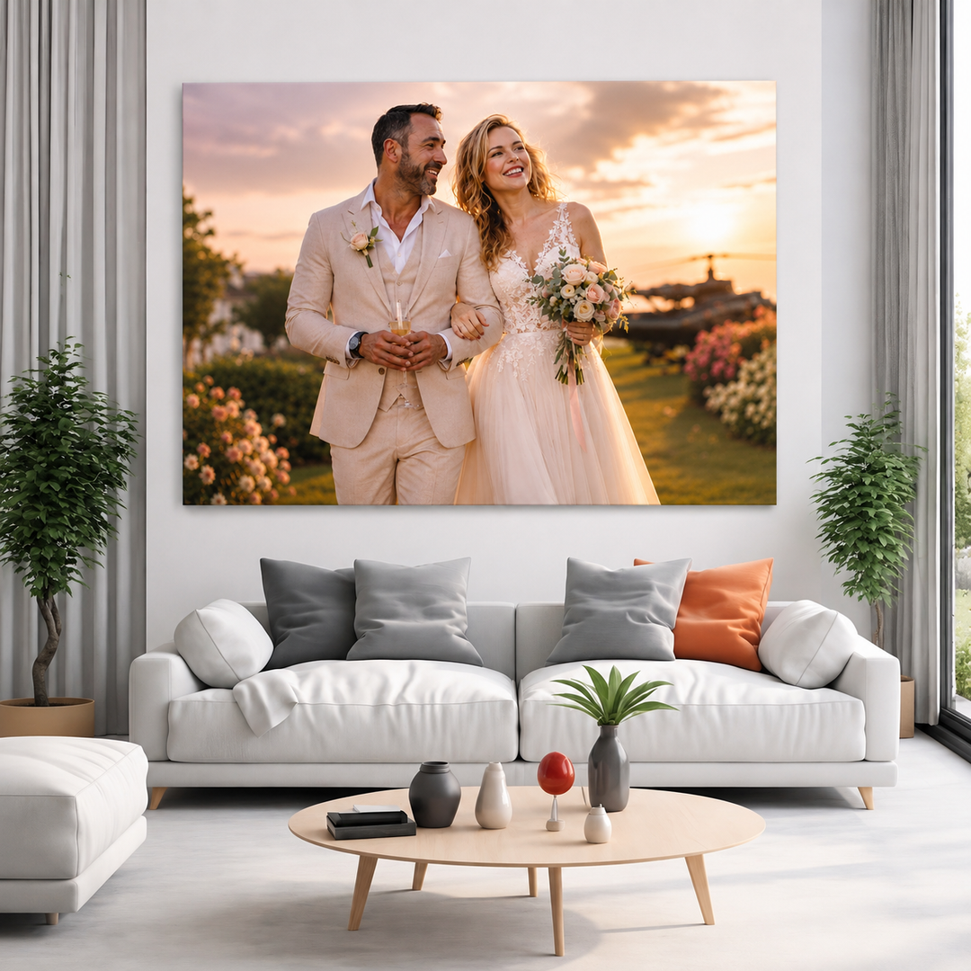 Tablou Personalizat Wedding Dream | Cupluri | Orizontal Landscape